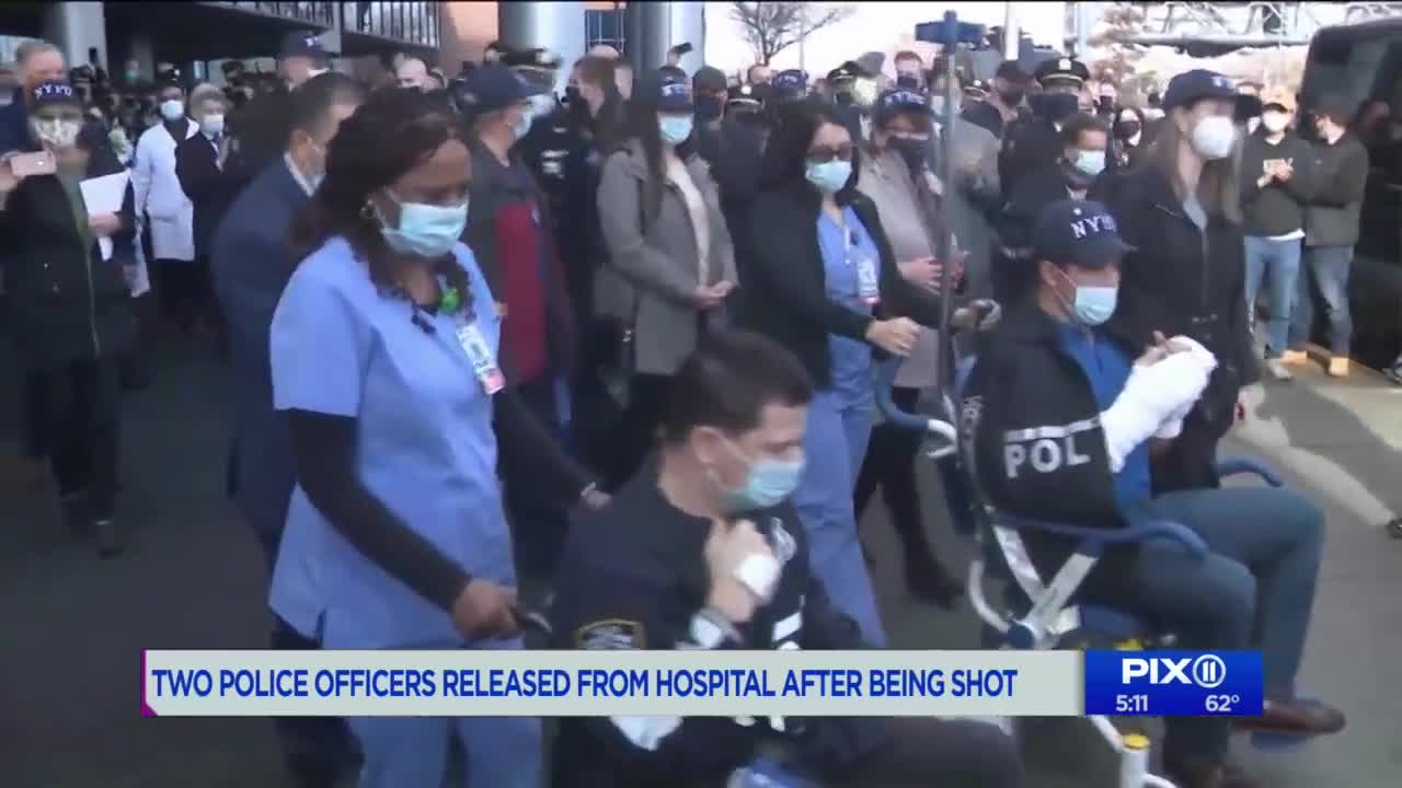 2 NYPD Officers Released from Hospital 2 Days After Being Shot in Queens