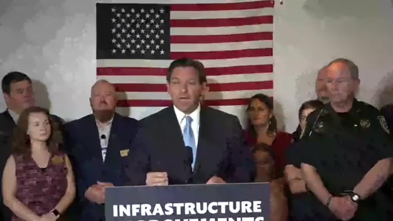 Gov Ron DeSantis: "People are interested in investing in Florida.