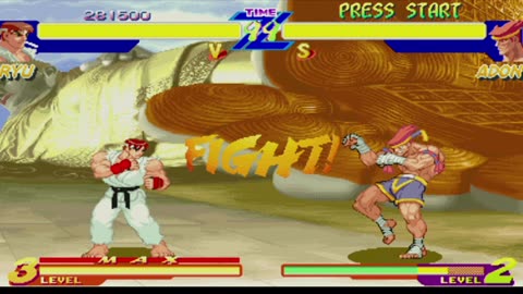 Ryu vs Adon