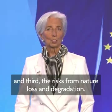 ⚠️⚠️⚠️ Christine Lagarde, European Central Bank head, is off her rocker...