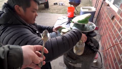 Cooking Fish in a Mason Jar