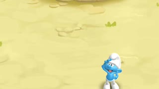 smurfs magic match, primeira jogatina fácil de mais