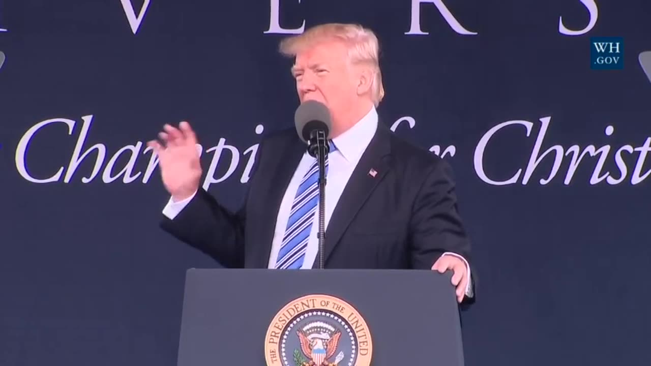 DONALD TRUMP: Never quit, never give up!