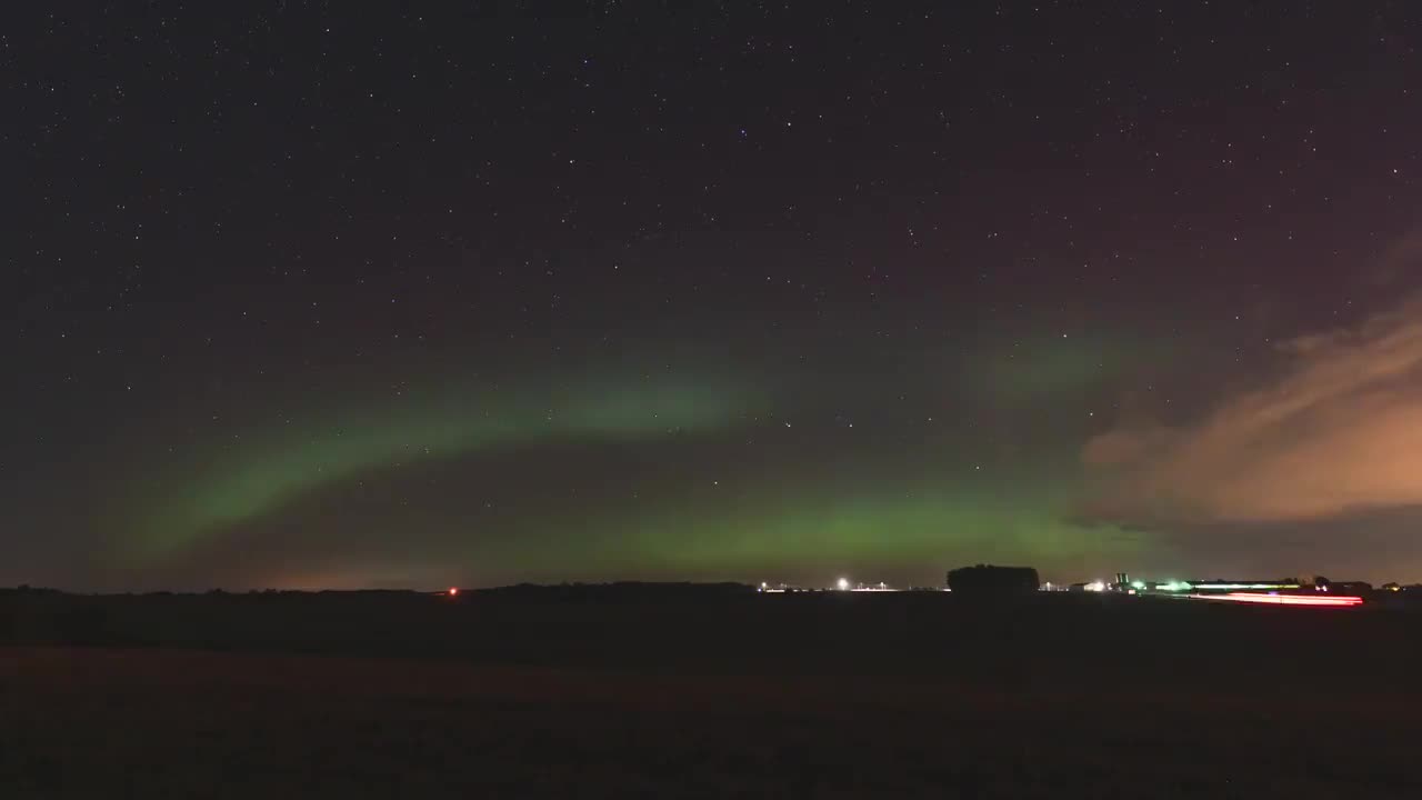 Northern lights visible in Minnesota 10-11-2021