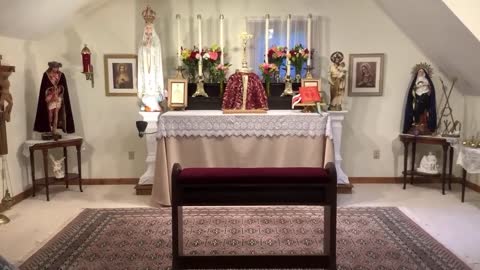 Pentecost Sunday, 2021 “Thou Shalt Renew The Face Of Th Earth!” (MA) Live Mass