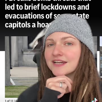 Government buildings evacuated due to bomb threats