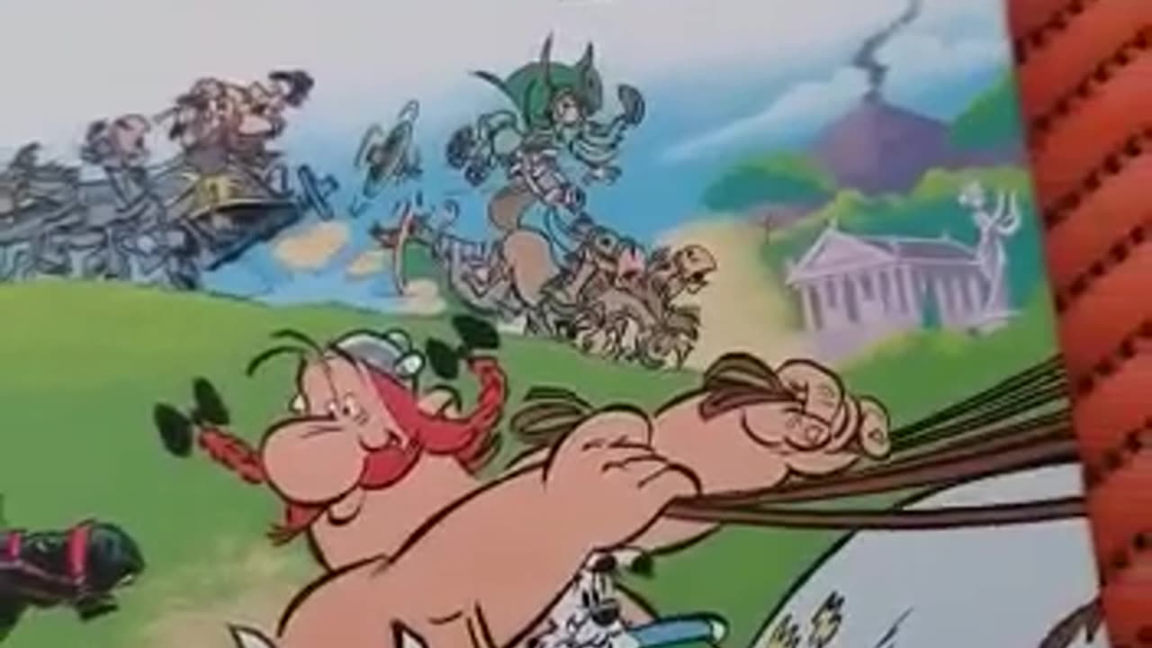 Coronavirus nei fumetti Asterix 2017