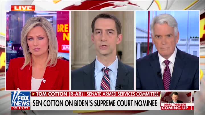 Fox News' John Roberts Presses Sen. Cotton On Linking Judge Jackson To Nuremberg Trials