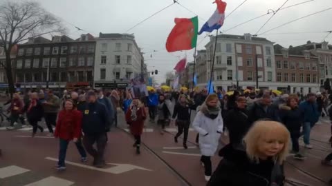 Amsterdam Comes Out Strong for the Worldwide Rally for Freedom