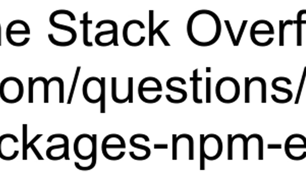 Error while installing npm packages npm ERR code ELIFECYCLE