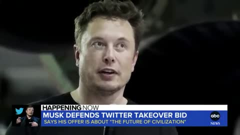 Elon Musk defends Twitter takeover bid