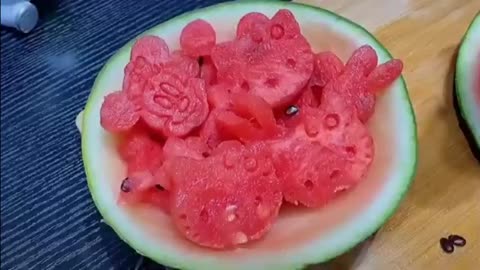 How to make a cute watermelon for kids