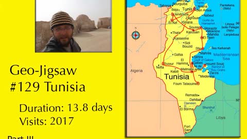 Geo-Jigsaw: #129 Tunisia Pt. 3