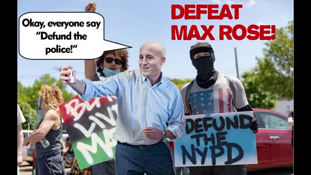 Max Rose Blasts the Police Again!