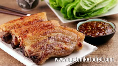 Grilled Pork Belly with Ssamjang Dipping Sauce