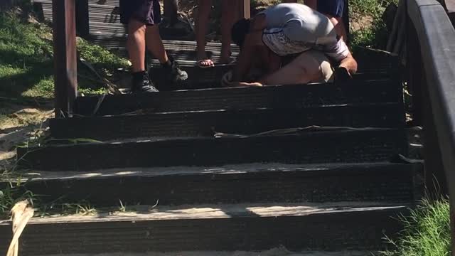 Forcible Removal by Beach Police Officers