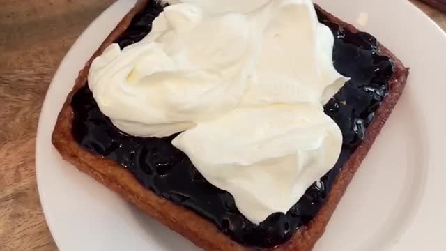 yammy blueberry toast