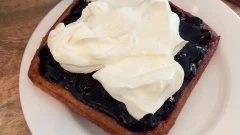 yammy blueberry toast