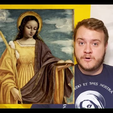 #4: Halloween Saint: St. Agatha of Sicily #shorts #short