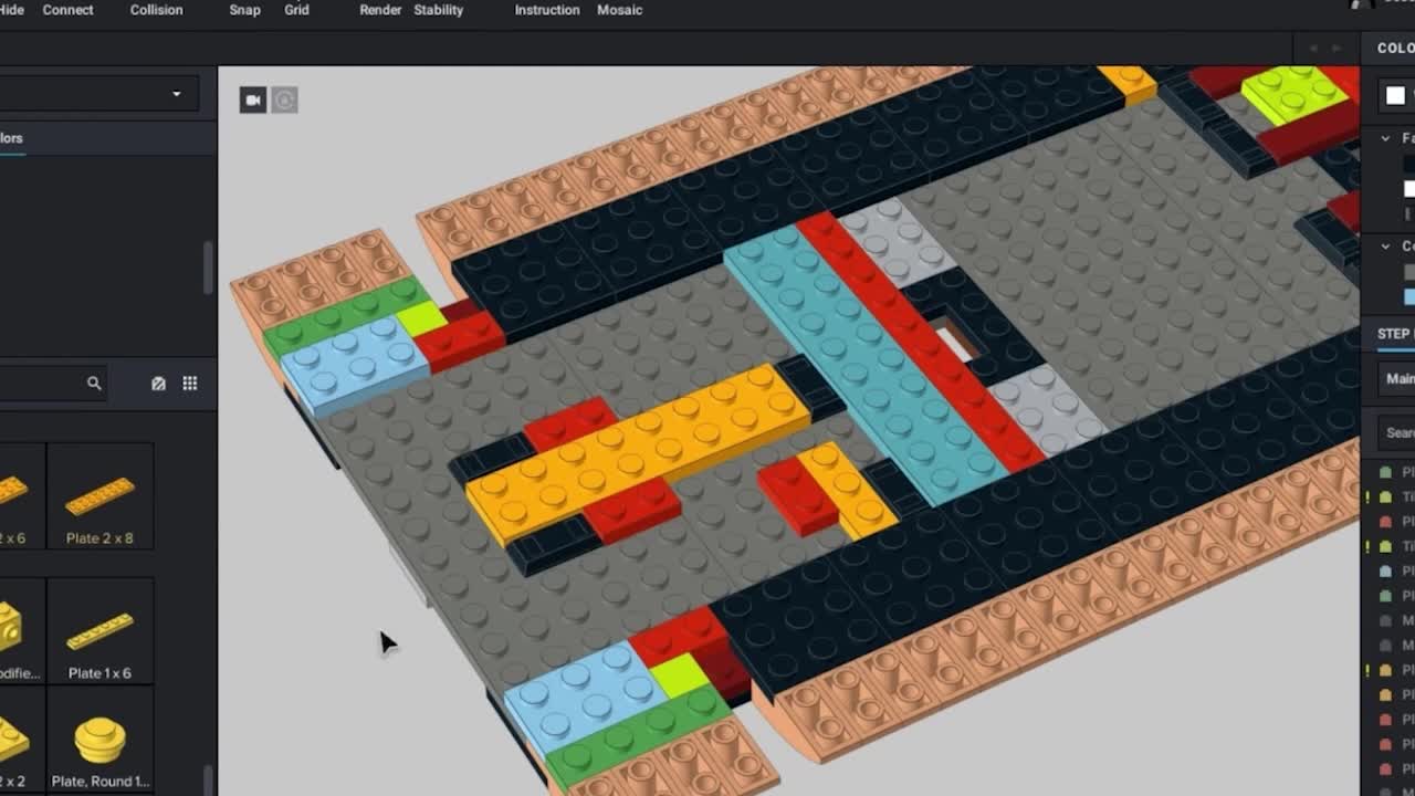 The Construction Of Lego Model