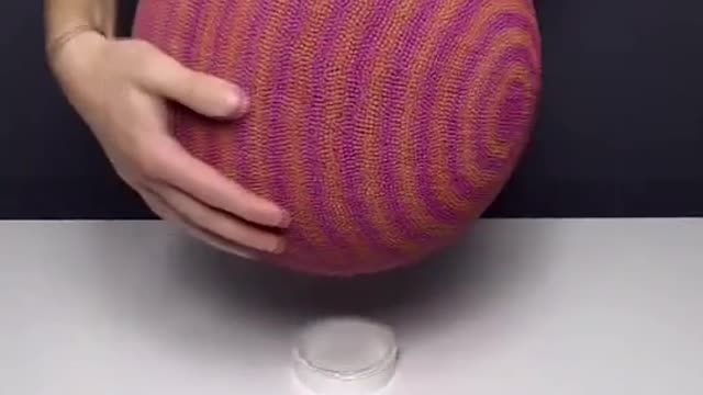 Giant Get Ball made by matches - shockwave experiment part 01