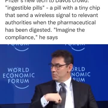Pfizer CEO: Microchips In Pills To Force Compliance Are REAL and Coming Soon!