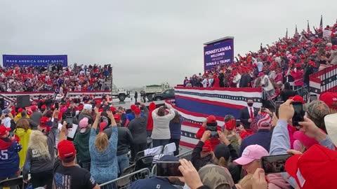 Amazing Energy During Trump 2020 Rally in Lititz, PA