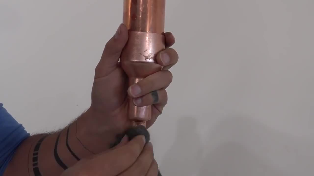 DIY Lamp made out of Copper Pipe