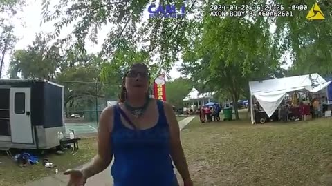 Offended Woman Attacks the Elderly and Minors at Community Event
