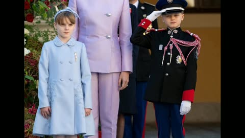 Happy National Day of Monaco with a picture of the royal twins