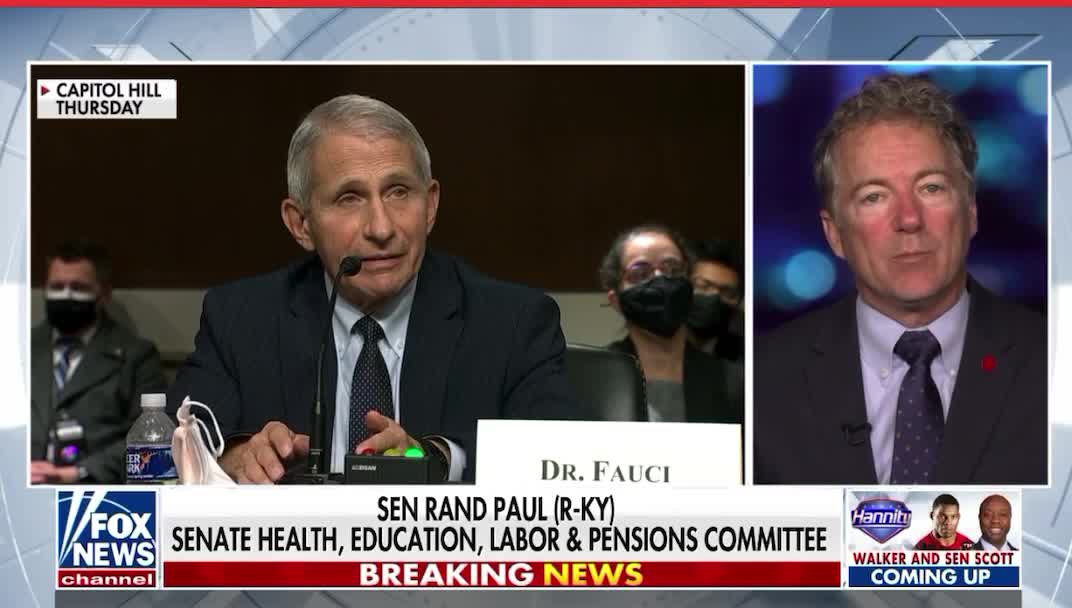 Hannity w/Rand Paul on FAUCI