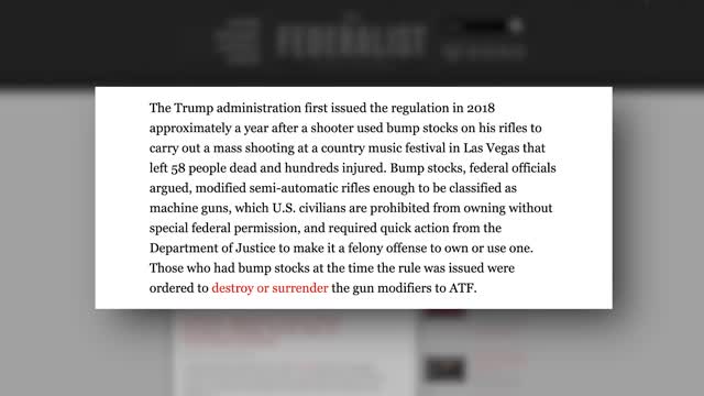 Court Strikes Down Trump’s Executive Order Banning Bump Stocks