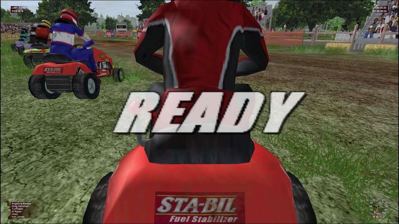 LAWNMOWER RACING 2007 – [PC] GAME OF THE YEAR? NOPE. FUN? KINDA?