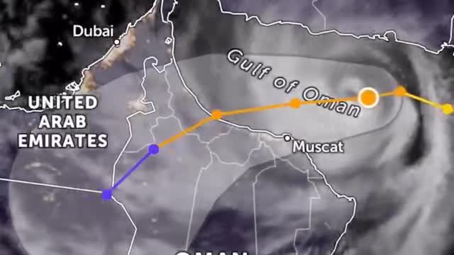 Cyclone Shaheen is currently heading towards Oman