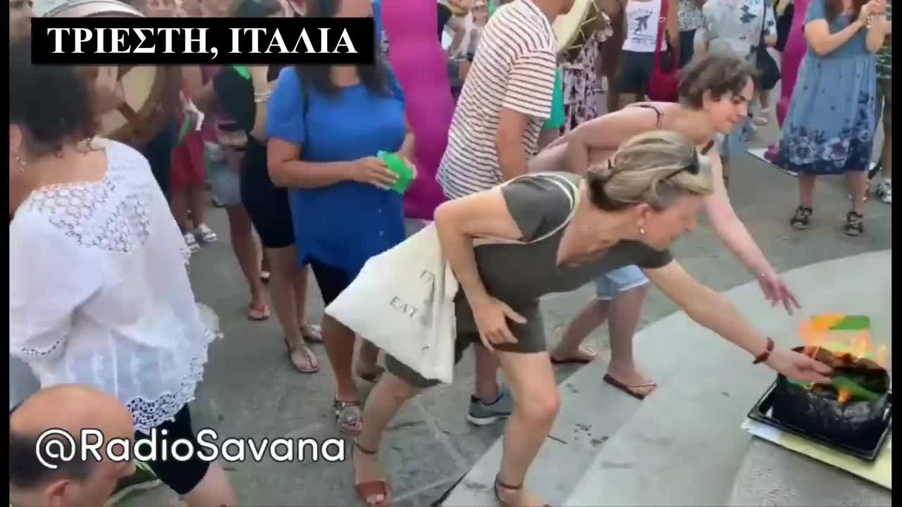 Η ΑΡΧΗ ΤΟΥ ΤΕΛΟΥΣ! ΜΕΤΑΝΙΩΜΕΝΟΙ ΙΤΑΛΟΙ ΣΤΗΝ ΤΕΡΓΈΣΤΗ ΚΑΙΝΕ ΤΑ ΠΙΣΤΟΠΟΙΗΤΙΚΑ ΕΜΒΟΛΙΑΣΜΟΥ! (ΒΙΝΤΕΟ)