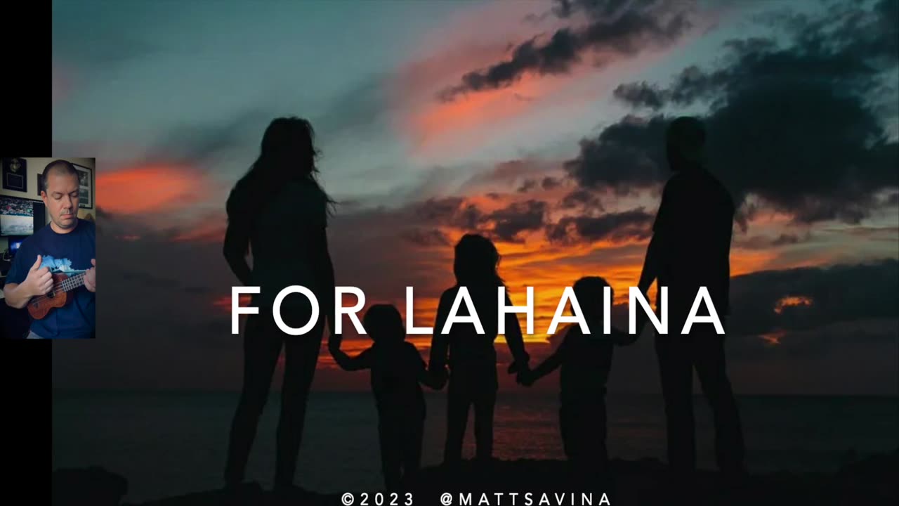 For Lahaina - Matt Savina (new song preview)