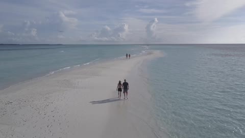 Beautiful Beach ⛱️ scene 4k video