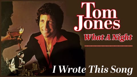 Tom Jones - I Wrote This Song (What A Night - 1978)