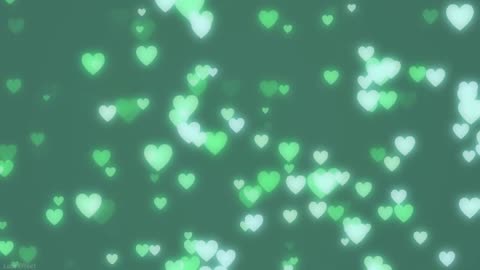 503. Heart 🤍💚Little Neon Hearts Lovely Decoration