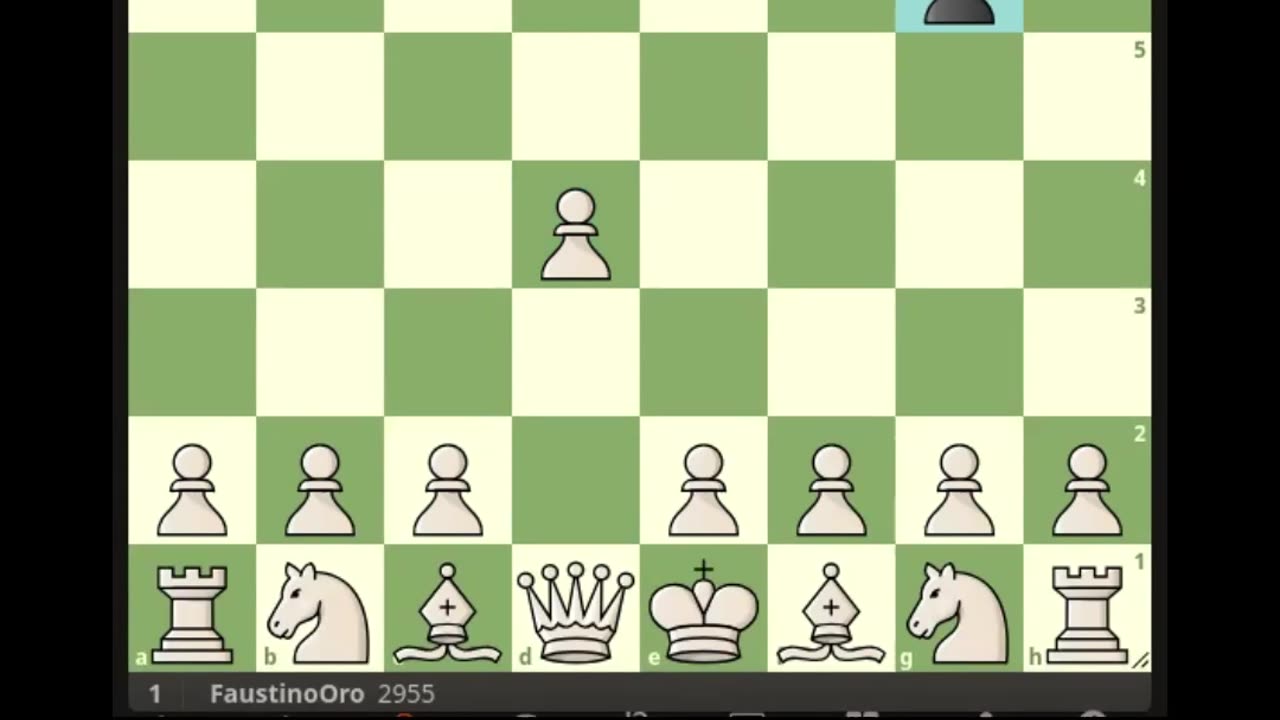 Faustino Oro won Magnus Carlsen bullet 1 minute