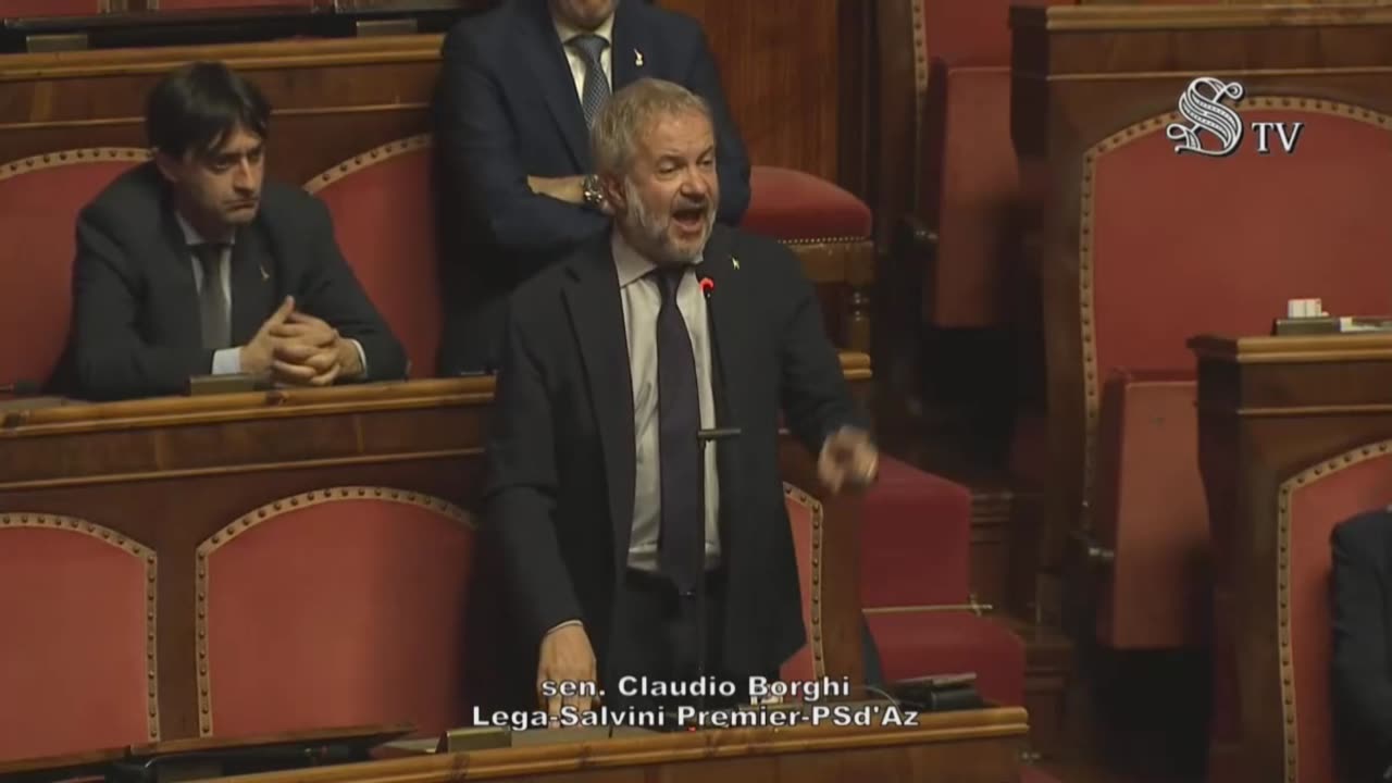 Claudio Borghi Aquilini i giudici da due pesi e due misure sull'immigrazione 11-11-2024