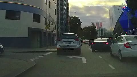 Straight lane only left turn