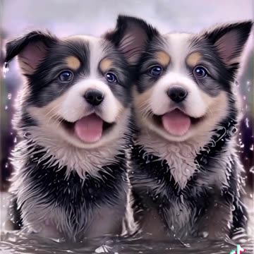 Puppies ai animation