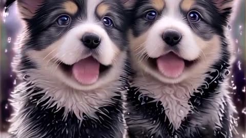 Puppies ai animation