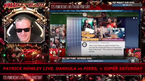 KILLSTREAM: PATRICK HOWLEY LIVE, DANKULA vs PIERS, + SUPER SATURDAY (RESTREAM)