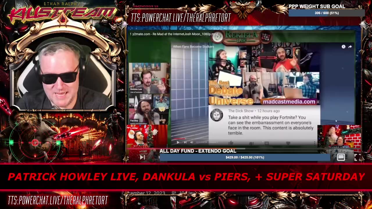 KILLSTREAM: PATRICK HOWLEY LIVE, DANKULA vs PIERS, + SUPER SATURDAY (RESTREAM)