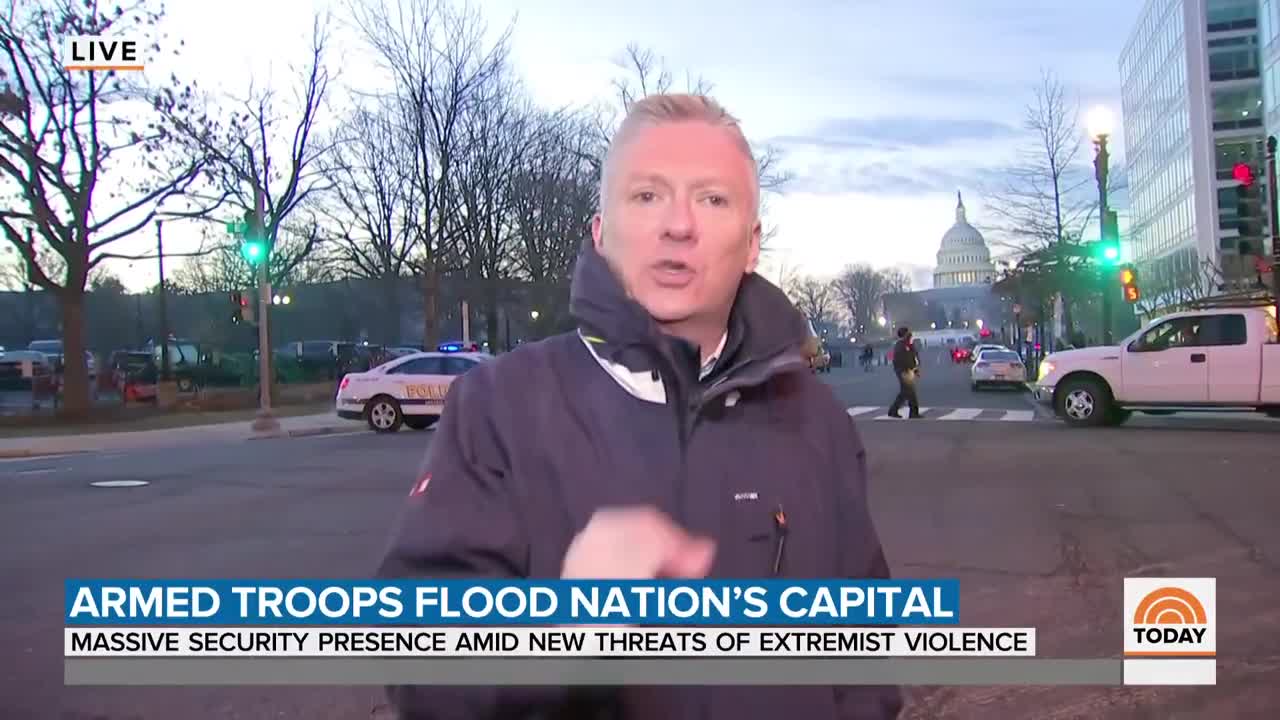 Armed Troops Fill Washington Amid New Threats Of Violence