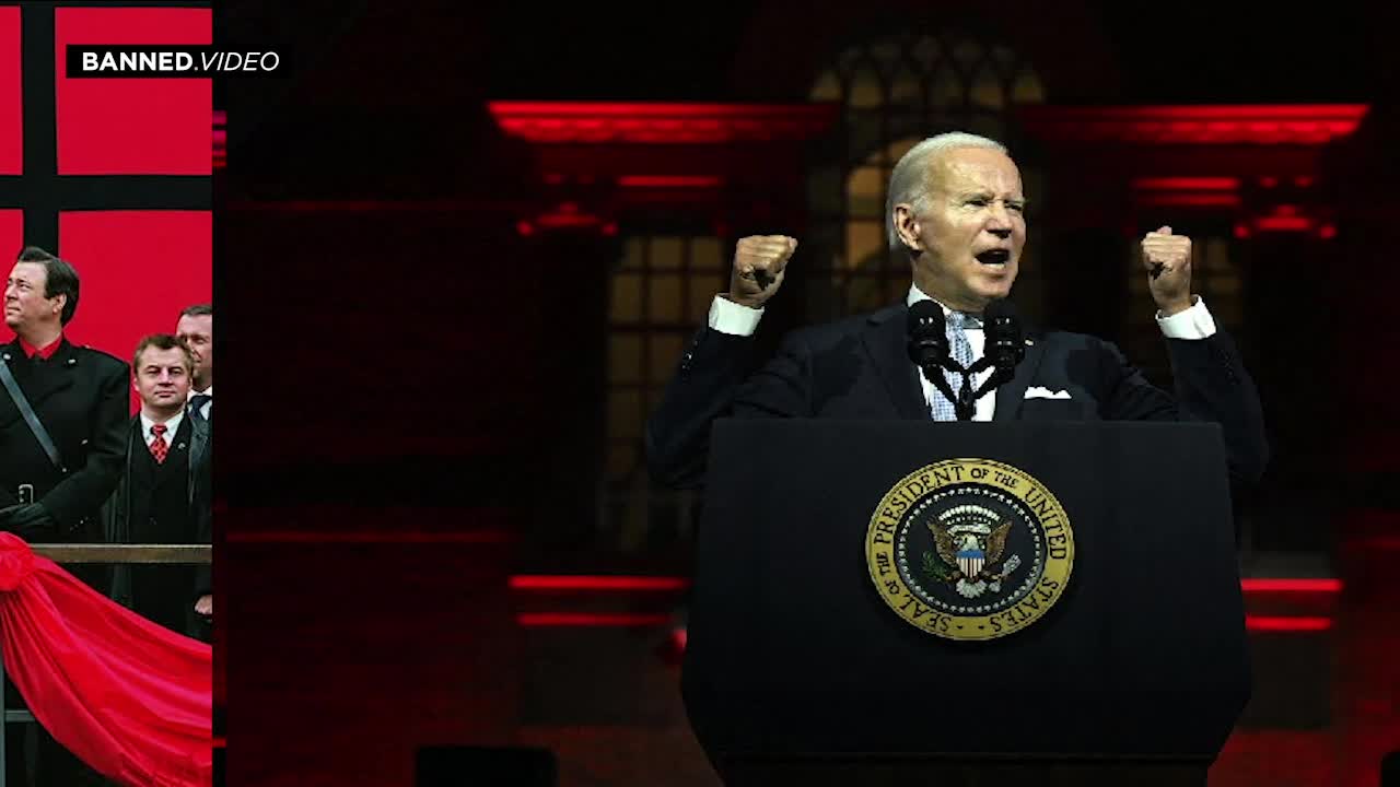 BREAKING Highlights & President Brandon's Hitlarian Speech Attacking MAGA