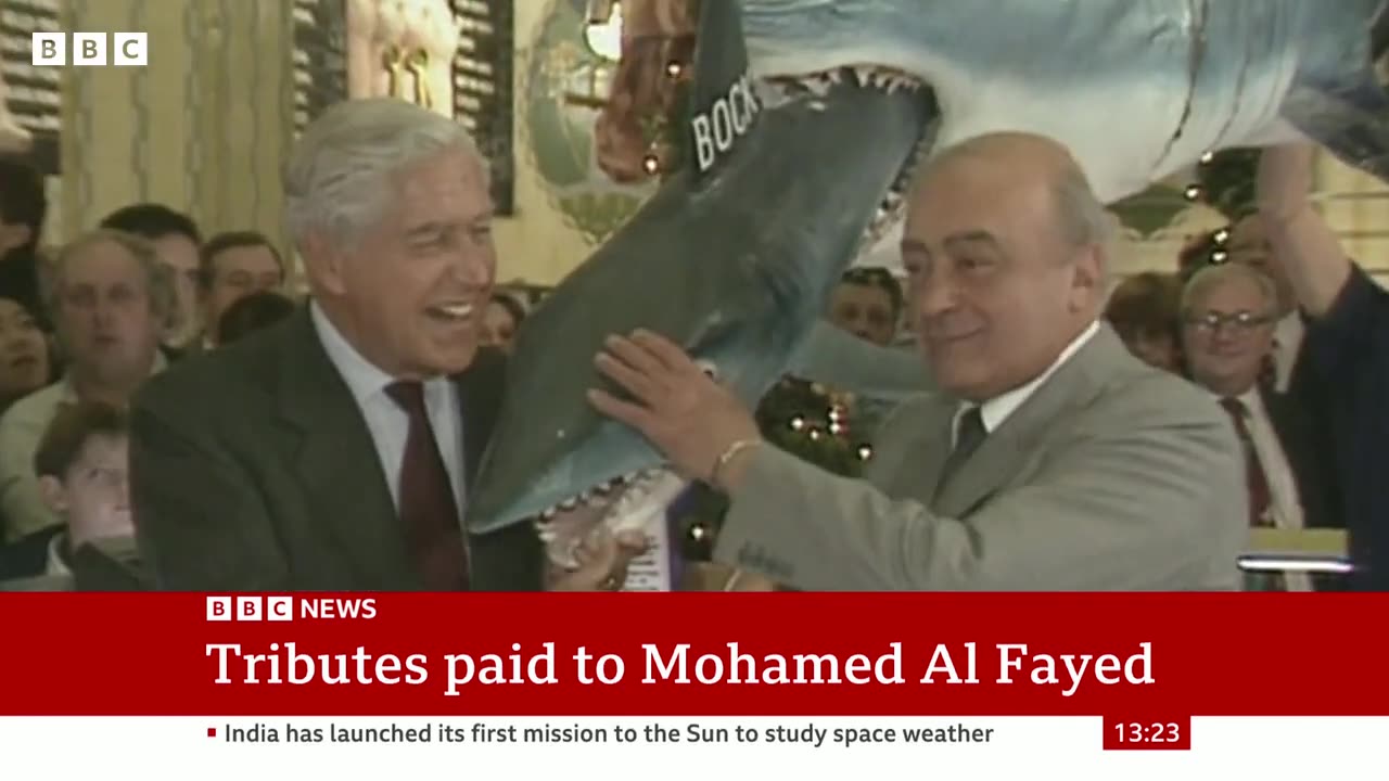 Former Harrods boss Mohamed Al Fayed dies aged 94