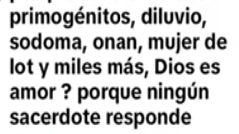 ¿Dios es amor? - Padre Juan Molina